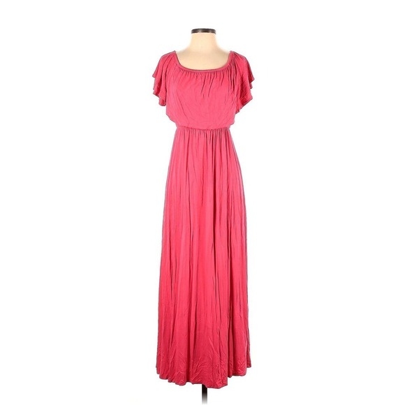 Pink Blush Maxi Dress Pink M - Picture 1 of 12